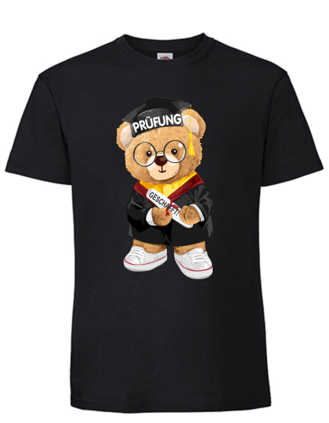 T-Shirt Bär Prüfung geschafft
